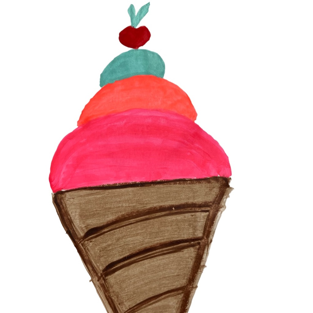 Ice cream Art Poster digital download